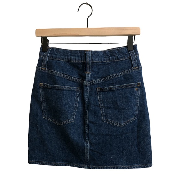 Madewell Denim Button Down Mini Skirt - Picture 4 of 8
